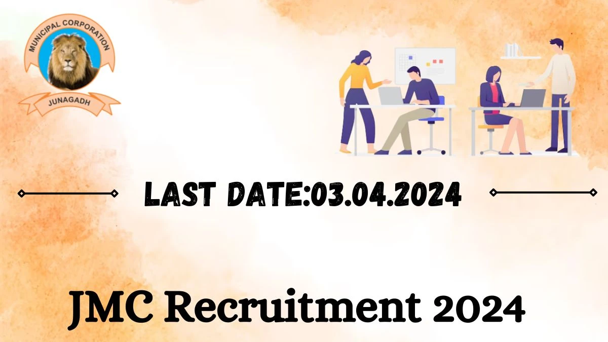 JMC Recruitment 2024 - Latest Sub Accountant, Senior Clerk And More Vacancies on 30 March 2024