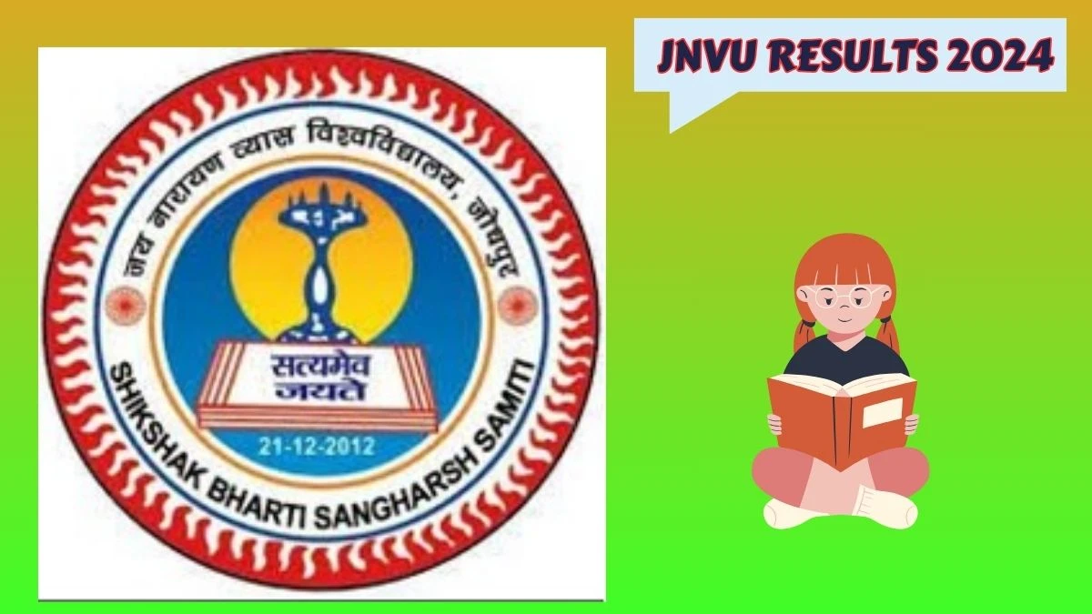 JNVU Results 2024 (Out) at jnvuiums.in Check B.Ed Special Edu Hearing Impairment IInd Sem Re-eva Exam Result 2024
