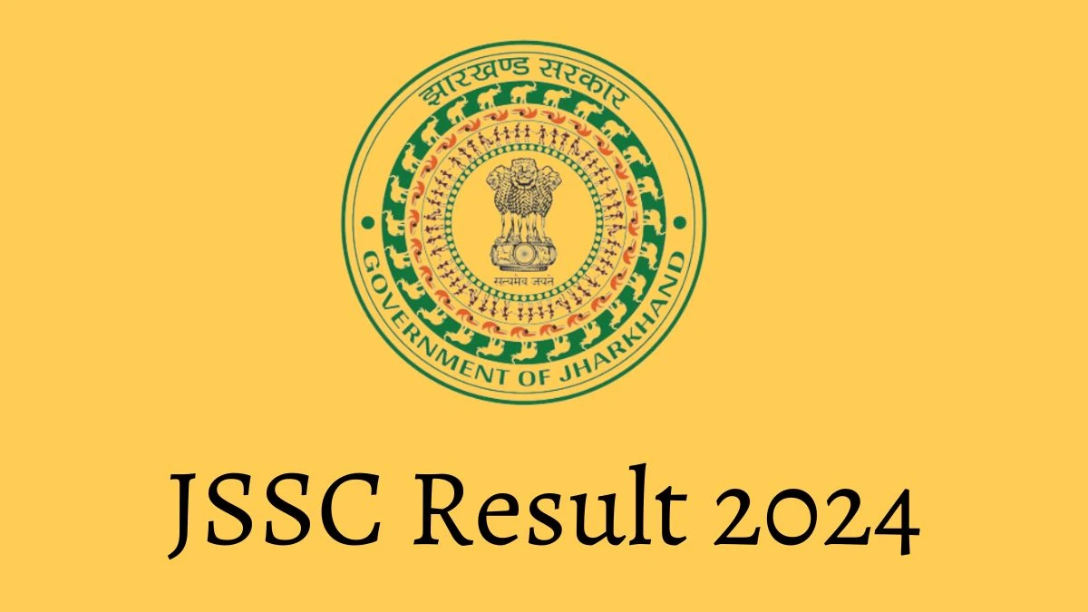 JSSC Junior Engineer Result 2024 Announced Download JSSC Result at jssc.nic.in - 13 March 2024