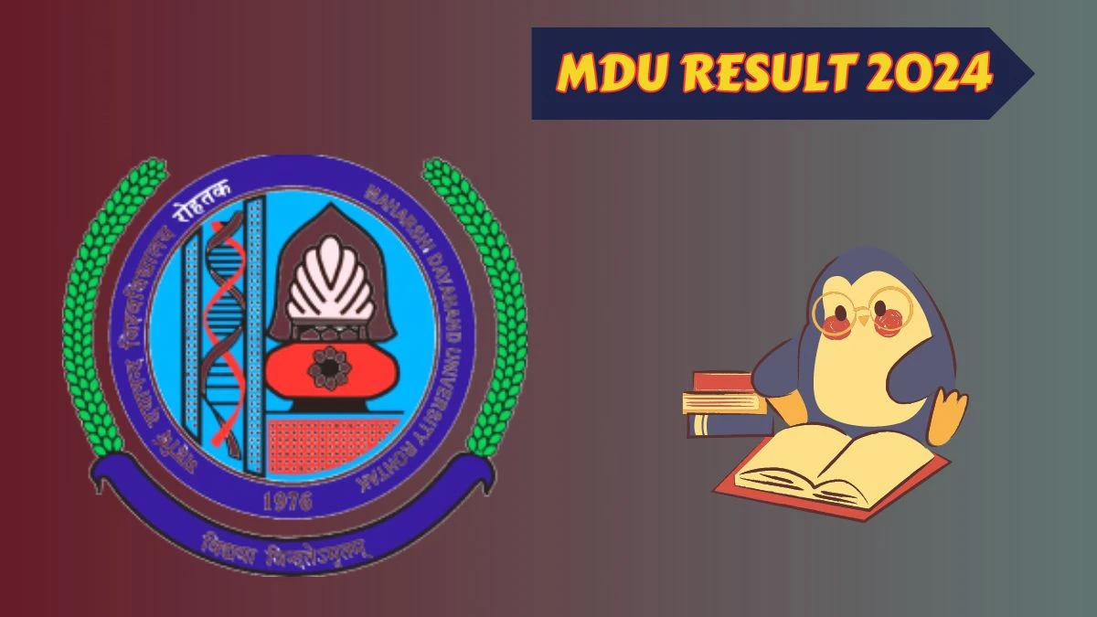 MDU Result 2024 (OUT) at mdu.ac.in