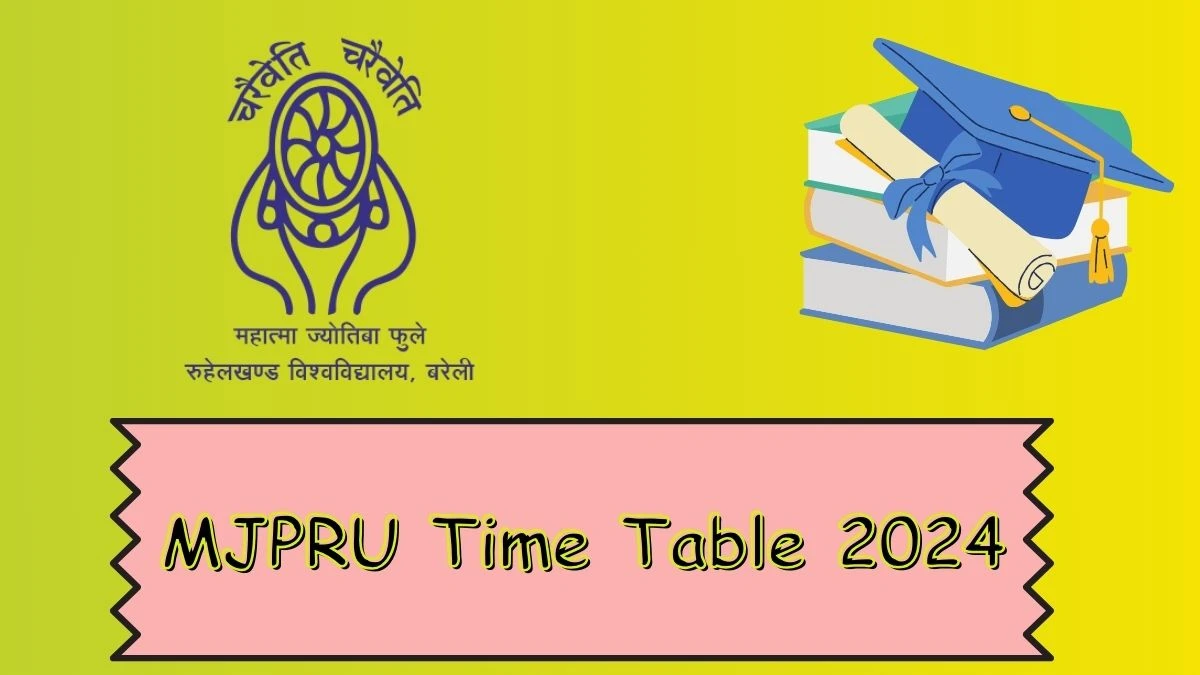 MJPRU Time Table 2024 (Announced) mjpru.ac.in Download MJPRU Date Sheet Here