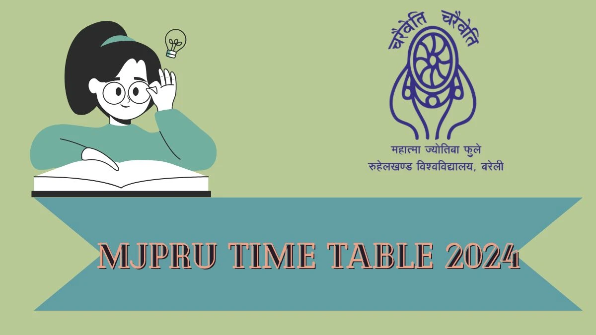 MJPRU Time Table 2024 (OUT) mjpru.ac.in Download MJPRU Date Sheet Here