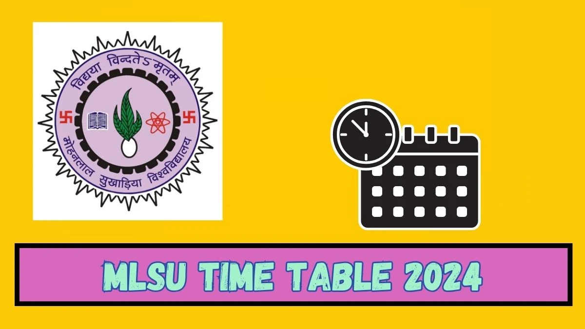 MLSU Time Table 2024 (Declared) mlsu.ac.in Download MLSU Date Sheet Here