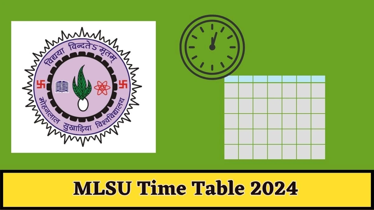 MLSU Time Table 2024 (OUT) mlsu.ac.in Download MLSU Date Sheet Here