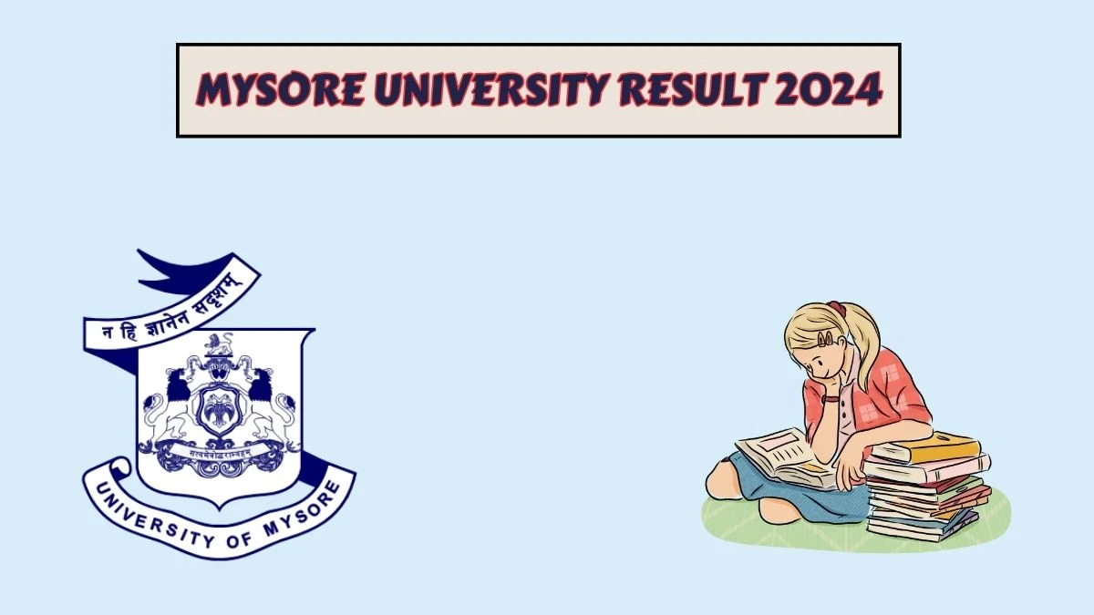 Mysore University Result 2024 (Declared) at uni-mysore.ac.in
