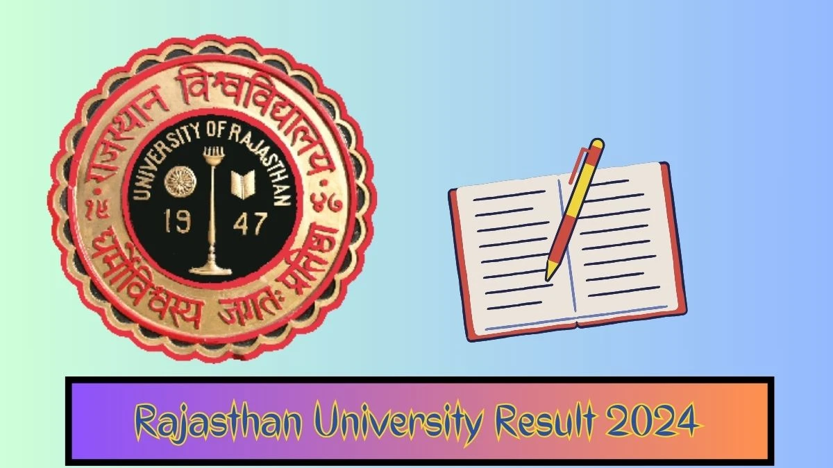 Rajasthan University Results 2024 (OUT) uniraj.ac.in