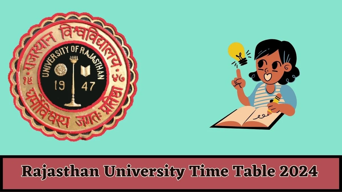 Rajasthan University Time Table 2024 (Available) At Uniraj.ac.in - News