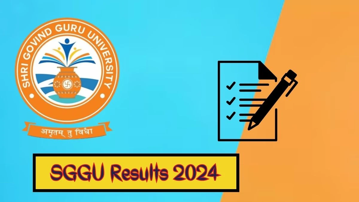 SGGU Results 2024 (Declared) at sggu.ac.in