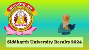 Siddharth University Results 2024 (Announced) at M.B.A. I Semester (Nep) Result 2024