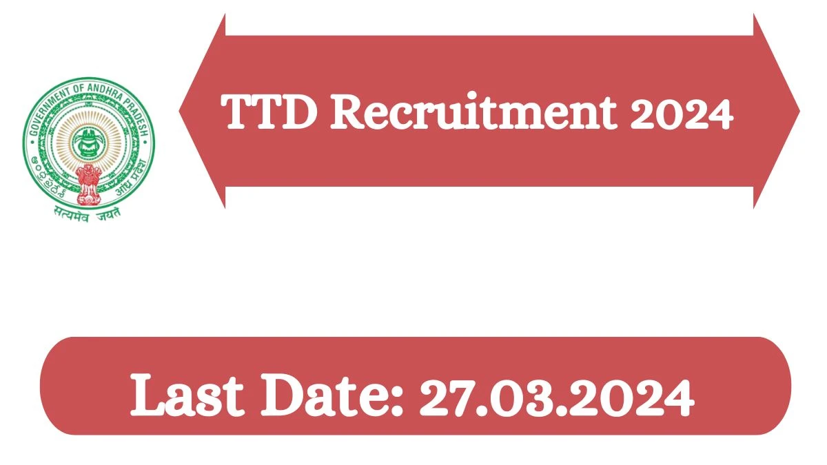 TTD Recruitment 2024, Apply for Lecturer Posts