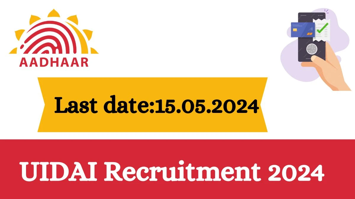 UIDAI Recruitment 2024 | 3 Assistant Accounts Officer, Private Secretary, Section Officer job vacancies Apply Now