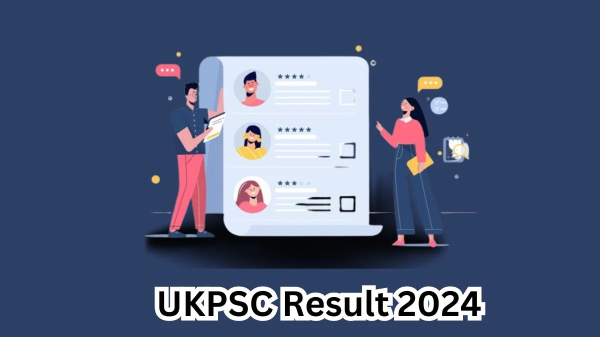 UKPSC Junior Engineer Result 2024 Announced Download UKPSC Result at psc.uk.gov.in - 28 March 2024