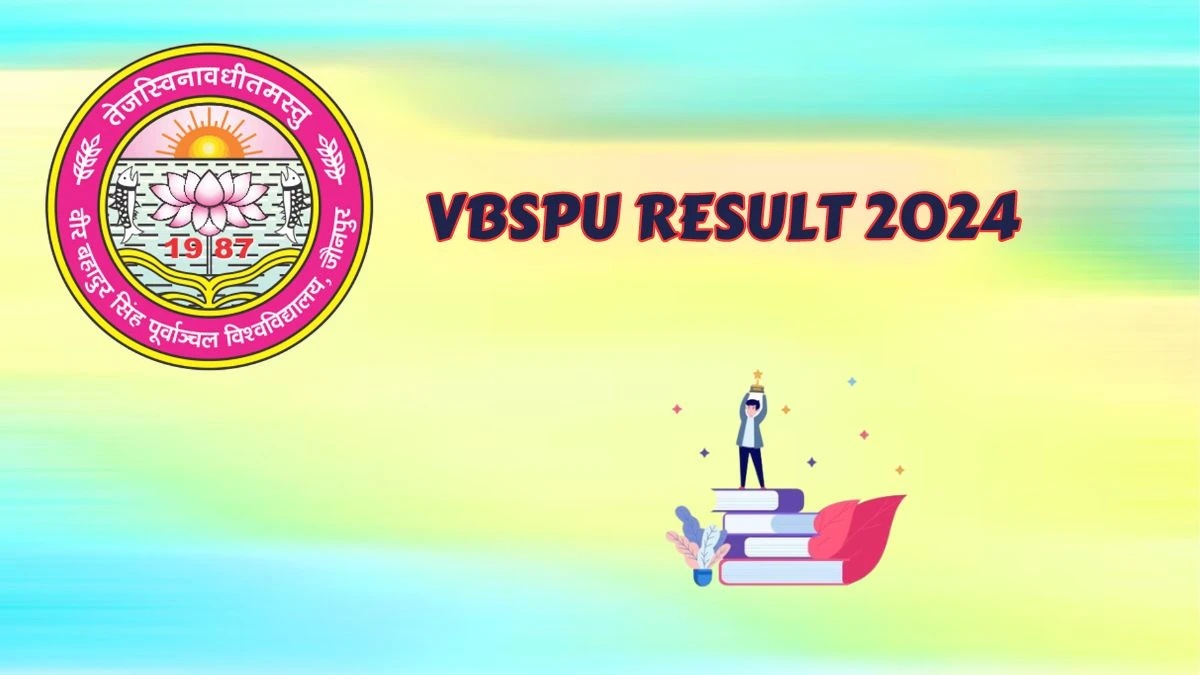 VBSPU Result 2024 (Declared) at vbspu.ac.in