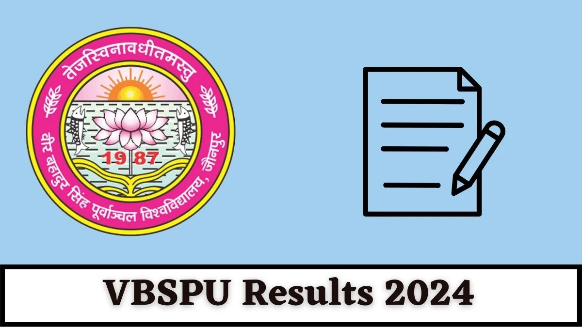 VBSPU Results 2024 (Announced) vbspu.ac.in News