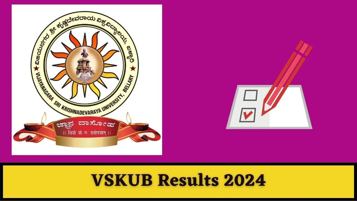 VSKUB Results 2024 (Declared) vskub.ac.in