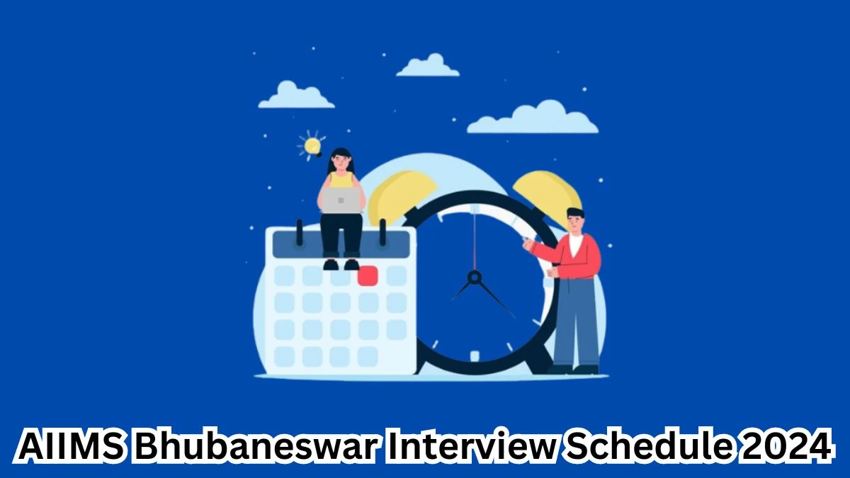 AIIMS Bhubaneswar Interview Schedule 2024 (out) Check 13-04-2024 for Survey Coordinator Posts at aiimsbhubaneswar.nic.in -  08 April 2024