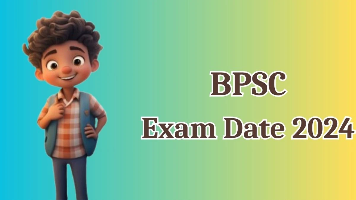 BPSC Exam Date 2024 at bpsc.bih.nic.in Verify the schedule for the examination date, Drug Inspector, and site details. - 15 April 2024