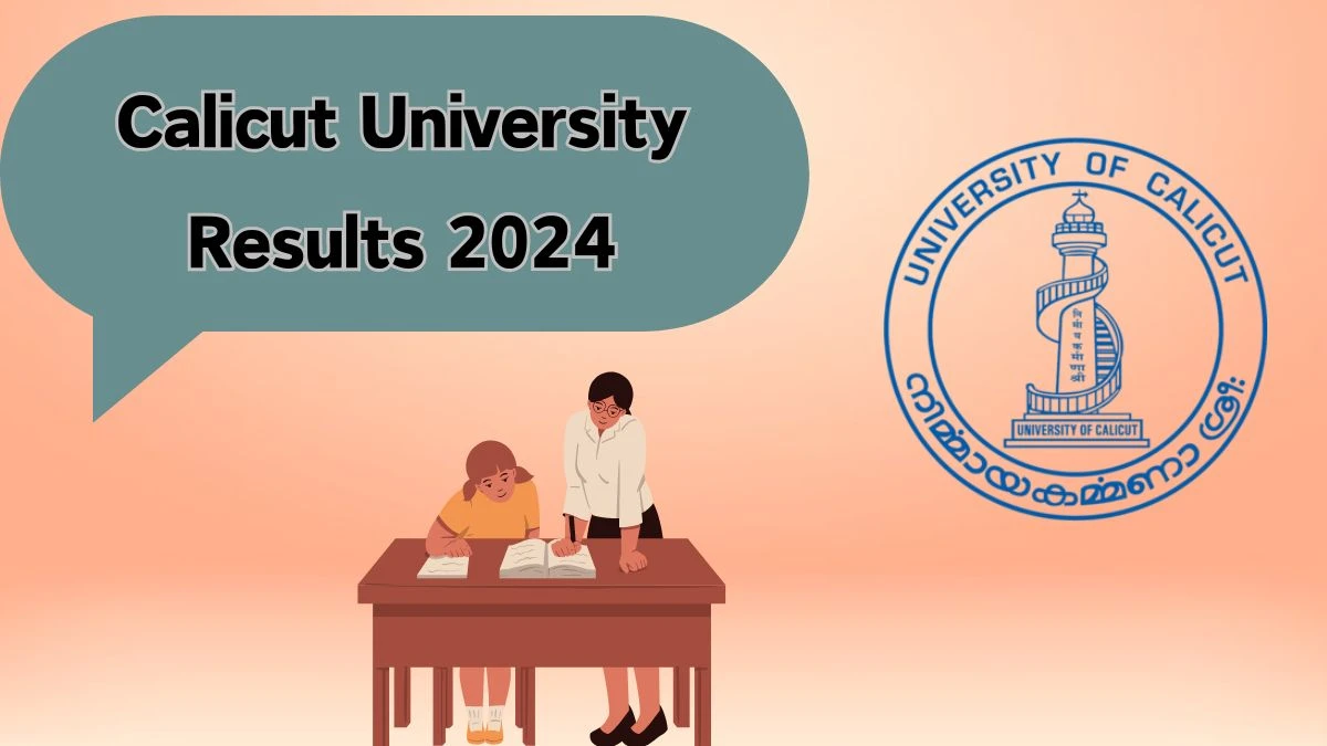 Calicut University Results 2024 (Out) at uoc.ac.in Check Scrutiny Result of 3rd Sem M.Sc. CHEMISTRY