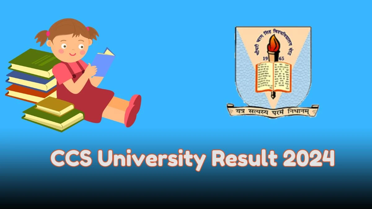 CCS University Result 2024 (Declared) at ccsuniversity.ac.in