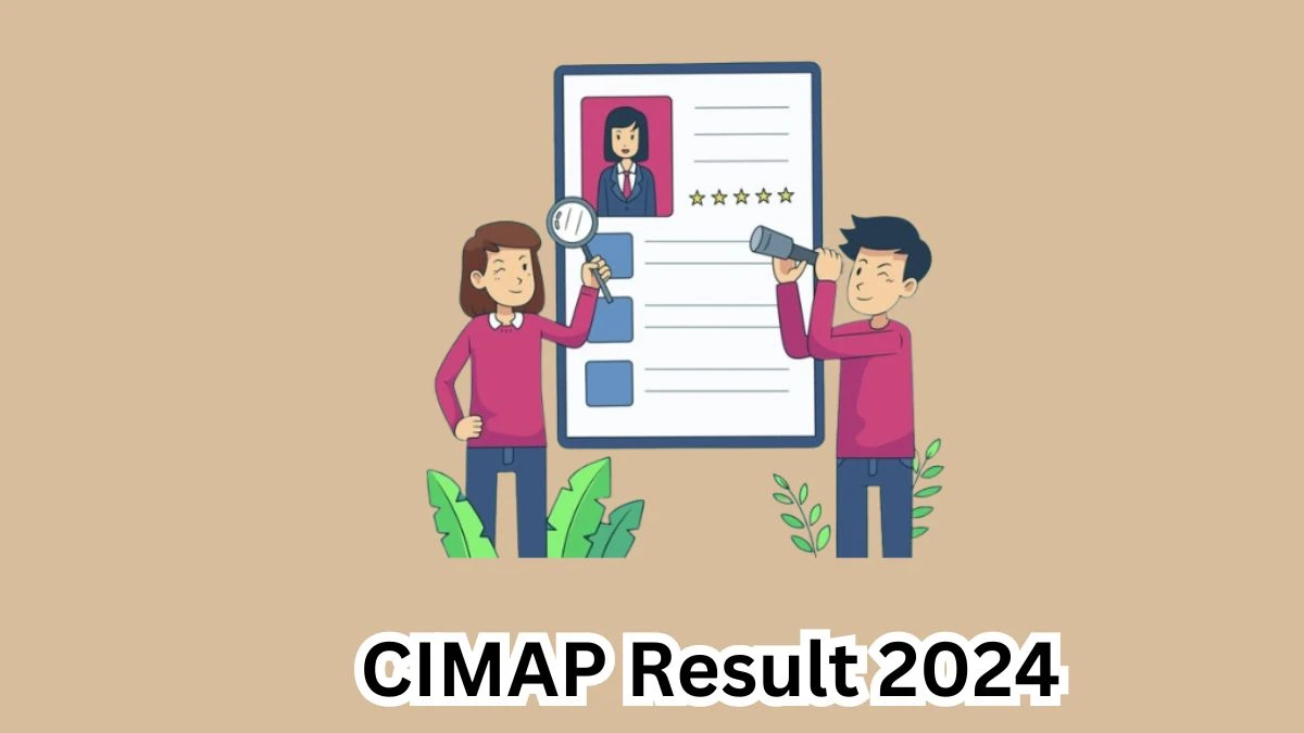 CIMAP Consultant Result 2024 Announced Download CIMAP Result at cimap.res.in - 10 April 2024