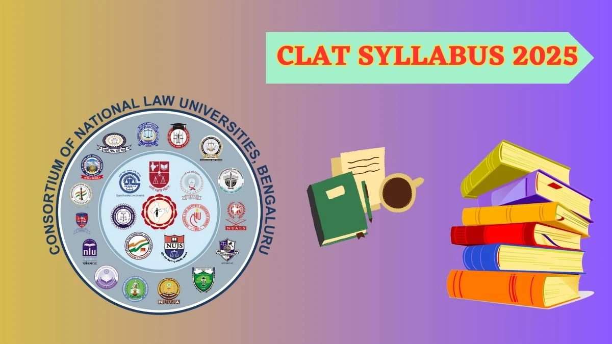 CLAT Syllabus 2025 consortiumofnlus.ac.in CLAT Pdf Download