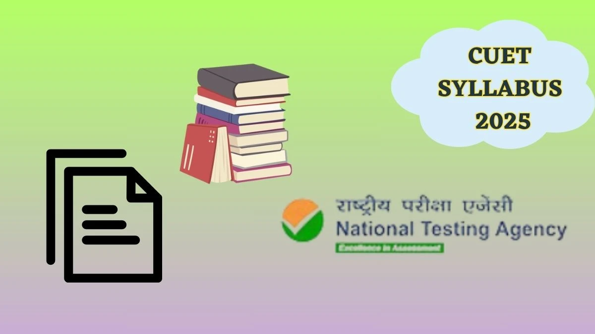 CUET Syllabus 2025 exams.nta.ac.in Download CUET Syllabus