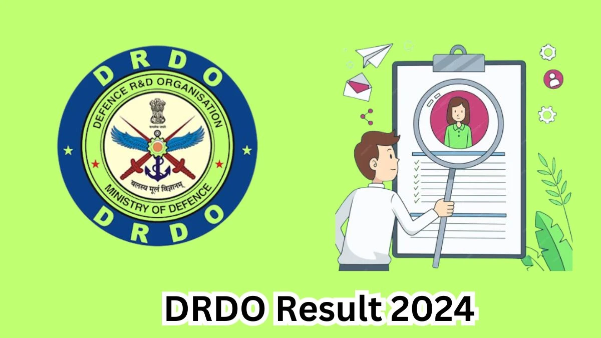 DRDO Junior Research Fellow Result 2024 Announced Download DRDO Result at drdo.gov.in - 10 April 2024