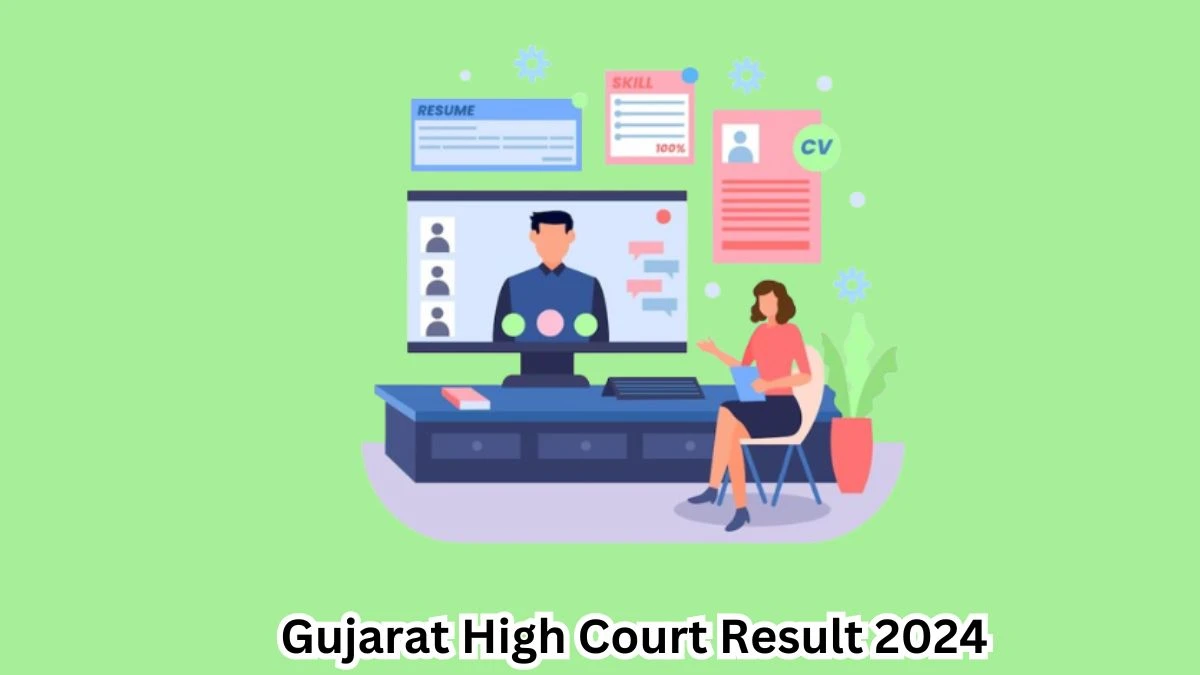 Gujarat High Court Result 2024 Declared gujarathighcourt.nic.in Attendant-cum-Cook Check Gujarat High Court Merit List Here - 20 April 2024