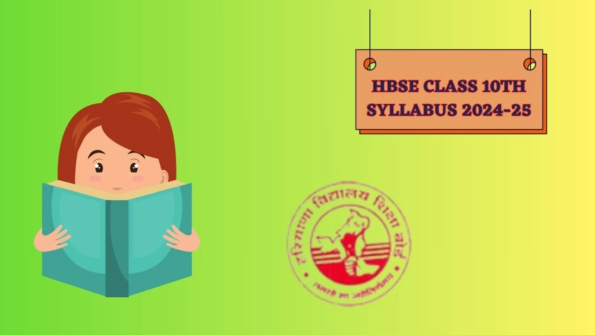 HBSE Class 10th Syllabus 2024-25 Download PDF @ bseh.org.in