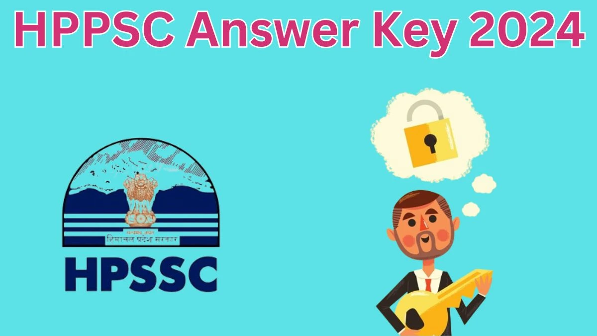 HPPSC Answer Key 2024 Available for the  Lecturer Download Answer Key PDF at hppsc.hp.gov.in - 13 April 2024