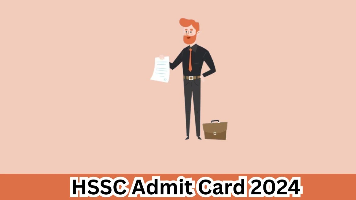 HSSC Admit Card 2024 will be released Male Constable Check Exam Date, Hall Ticket hssc.gov.in - 06 April 2024