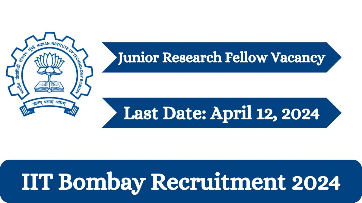 IIT Bombay Recruitment 2024 Check Post, Salary, Age, Qualification And How To Apply