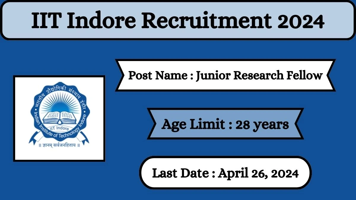 IIT Indore Recruitment 2024 Check Posts, Qualification And How To Apply