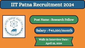IIT Patna Recruitment 2024 Walk-In Interviews for ...