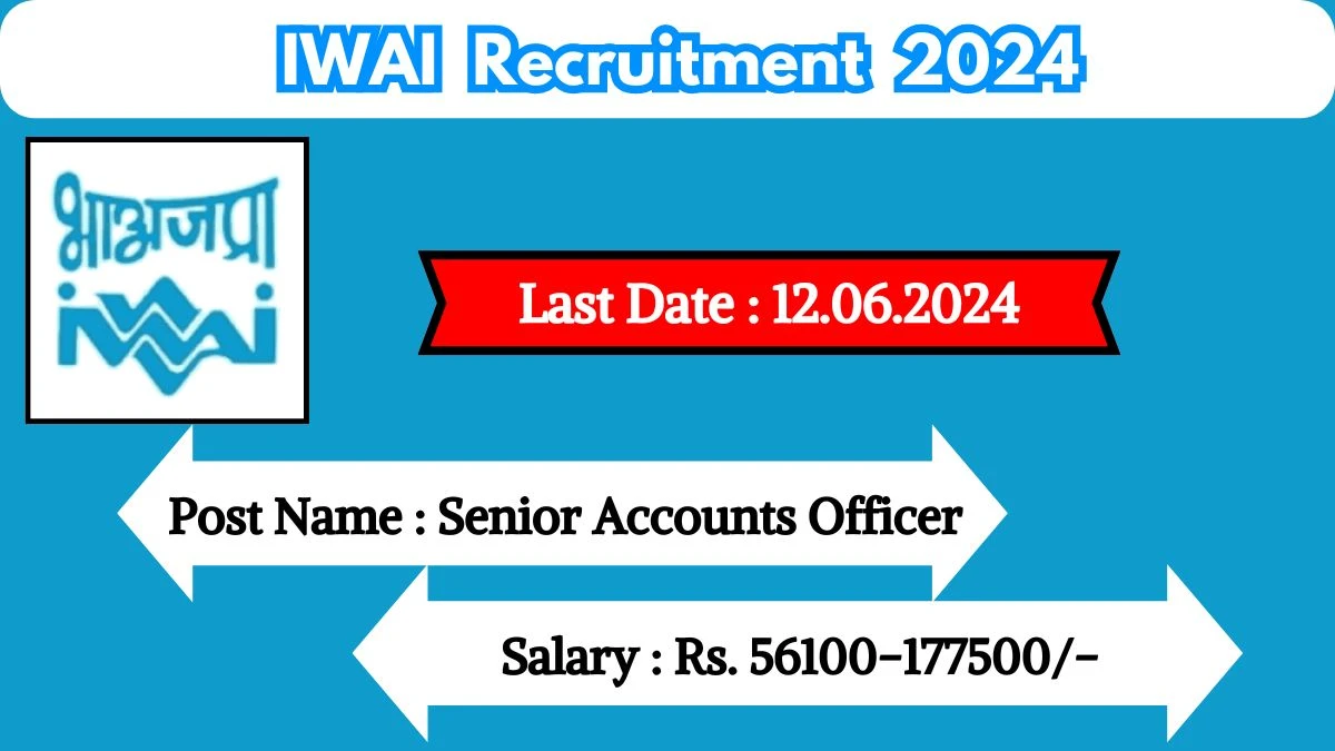 IWAI Recruitment 2024 Check Post, Age Limit, Qualification, Salary, And Other Important Details