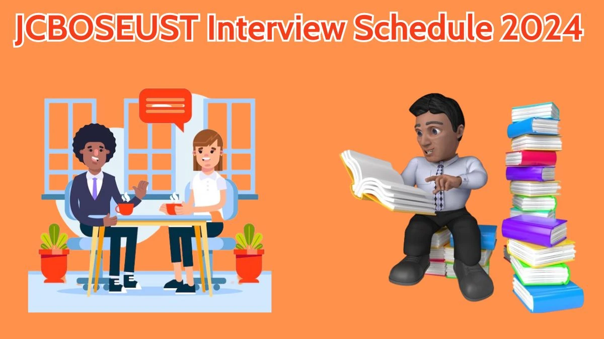 JCBOSEUST Interview Schedule 2024 Announced Check and Download JCBOSEUST Assistant Professor at jcboseust.ac.in - 25 April 2204