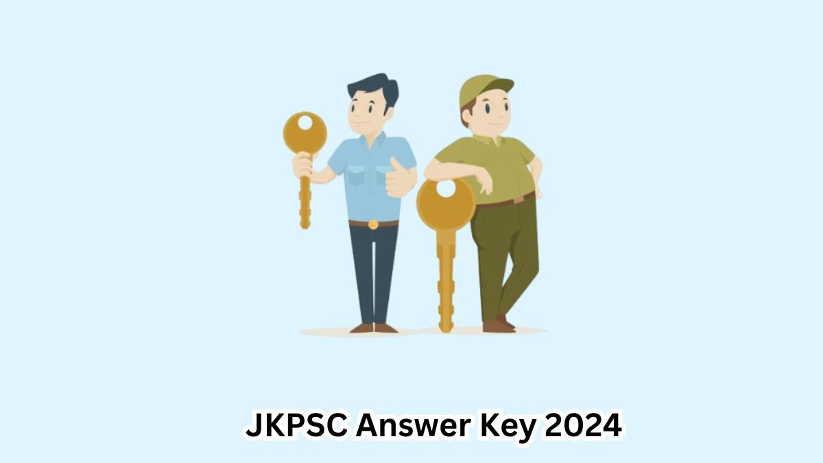 JKPSC Assistant Director-I Answer Key 2024 to be out for Assistant Director-I: Check and Download answer Key PDF @ jkpsc.nic.in - 29 April 2024