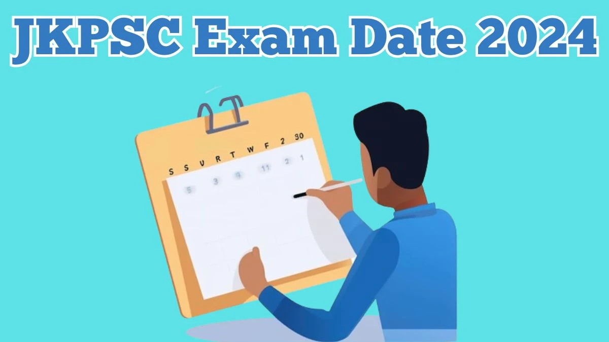 JKPSC Exam Date 2024 Check Date Sheet / Time Table of Soil Conservation Assistant jkpsc.nic.in - 08 April 2024