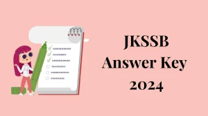 JKSSB Answer Key 2024 to be declared at jkssb.nic.in, Junior Assistant Download PDF Here - 30 April 2024