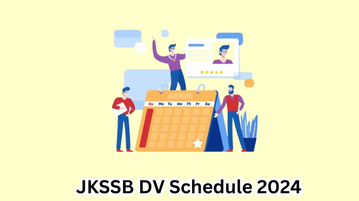 JKSSB Inspector DV Schedule 2024: Check Document Verification Date @ jkssb.nic.in - 18 April 2024