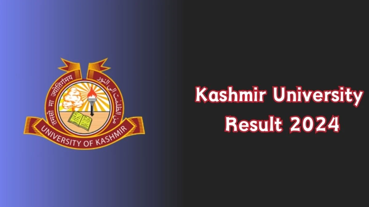 Kashmir University Result 2024 (Announced) at kashmiruniversity.net