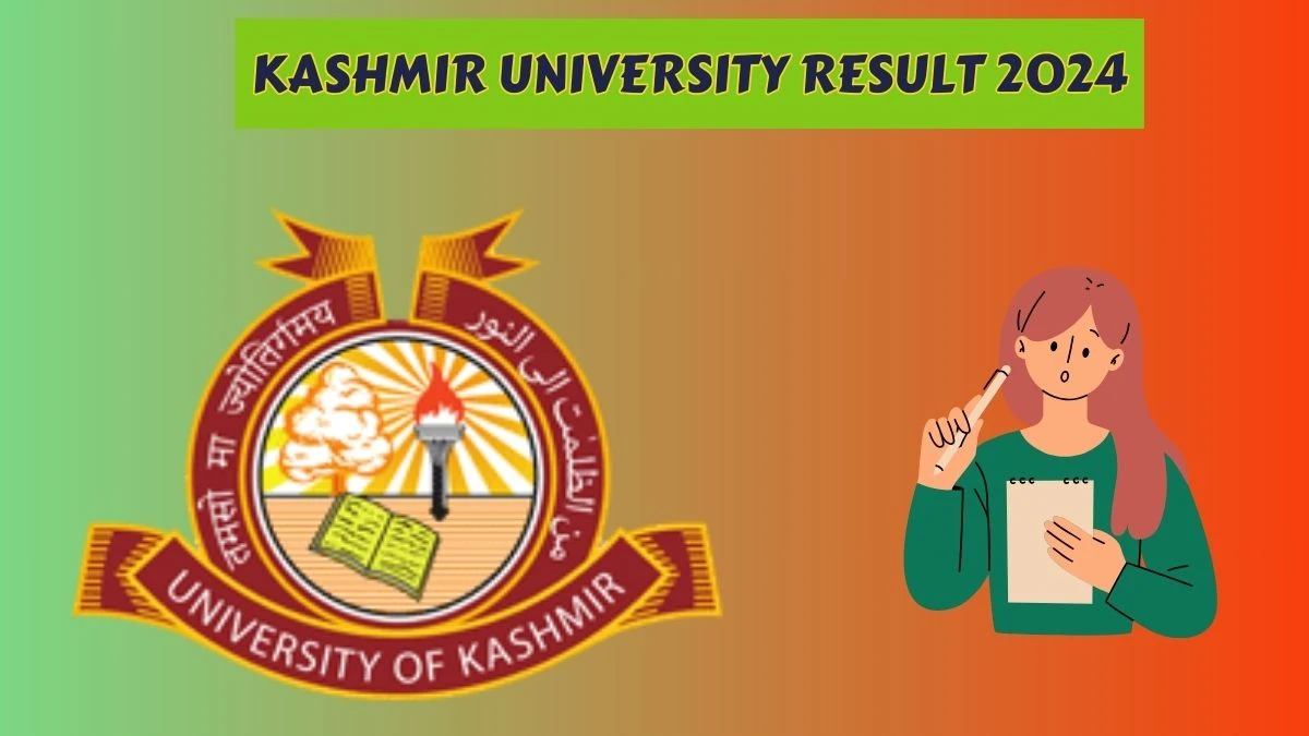 Kashmir University Result 2024 (Out) at kashmiruniversity.net