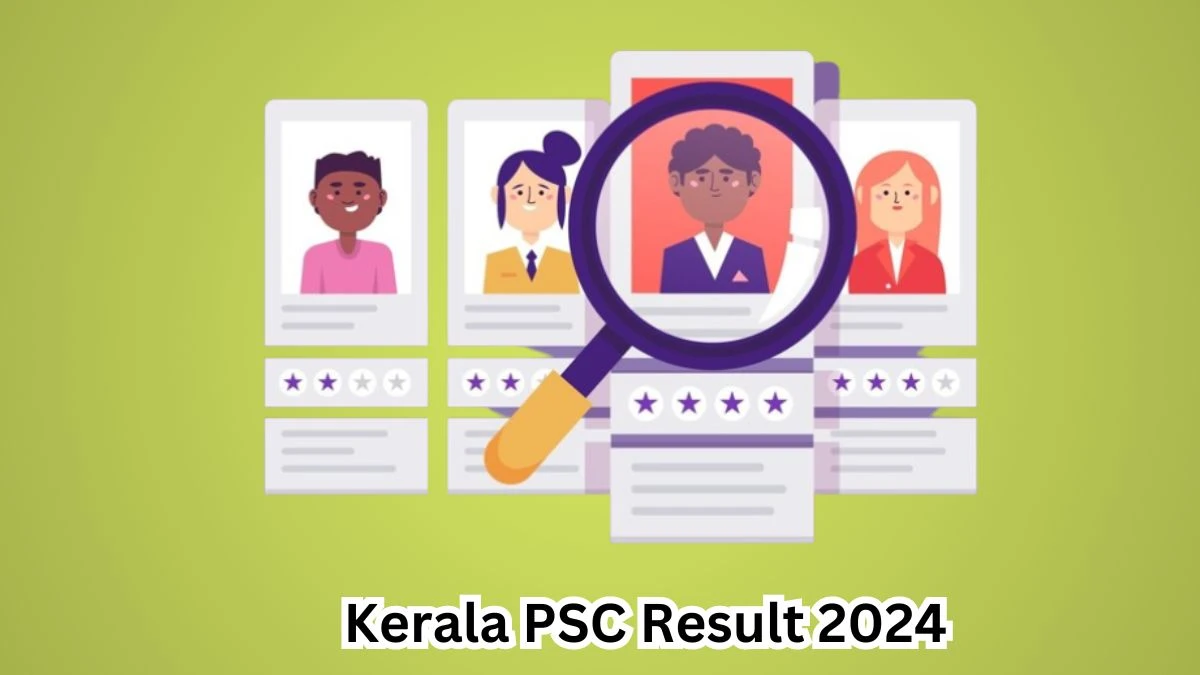 Kerala PSC Result 2024 Declared keralapsc.gov.in Laboratory Assistant Check Kerala PSC Merit List Here - 24 April 2024