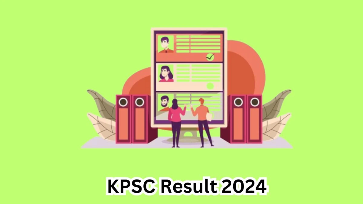 KPSC Electrician Grade -1 Result 2024 Announced Download KPSC Result at kpsc.kar.nic.in  - 18 April 2024