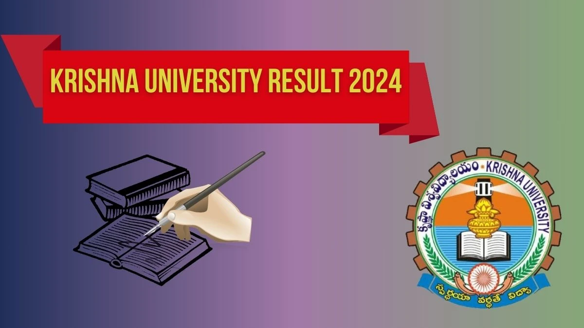 Krishna University Result 2024 (Declared) at kru.ac.in M Pharmacy – II Sem Revised Results