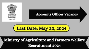 Ministry of Agriculture and Farmers Welfare Recruitment 2024 New Notification Out, Check Post, Age Limit, Qualifications, Salary And Selection Process