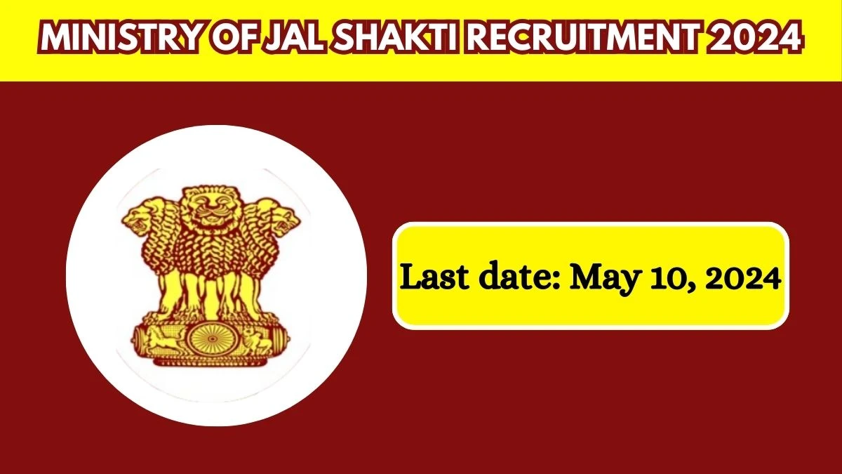 Ministry of Jal Shakti Recruitment 2024 Apply for 11  Administrative Officer , Technical Officer and more Vacancies Jobs @ jalshakti-dowr.gov.in