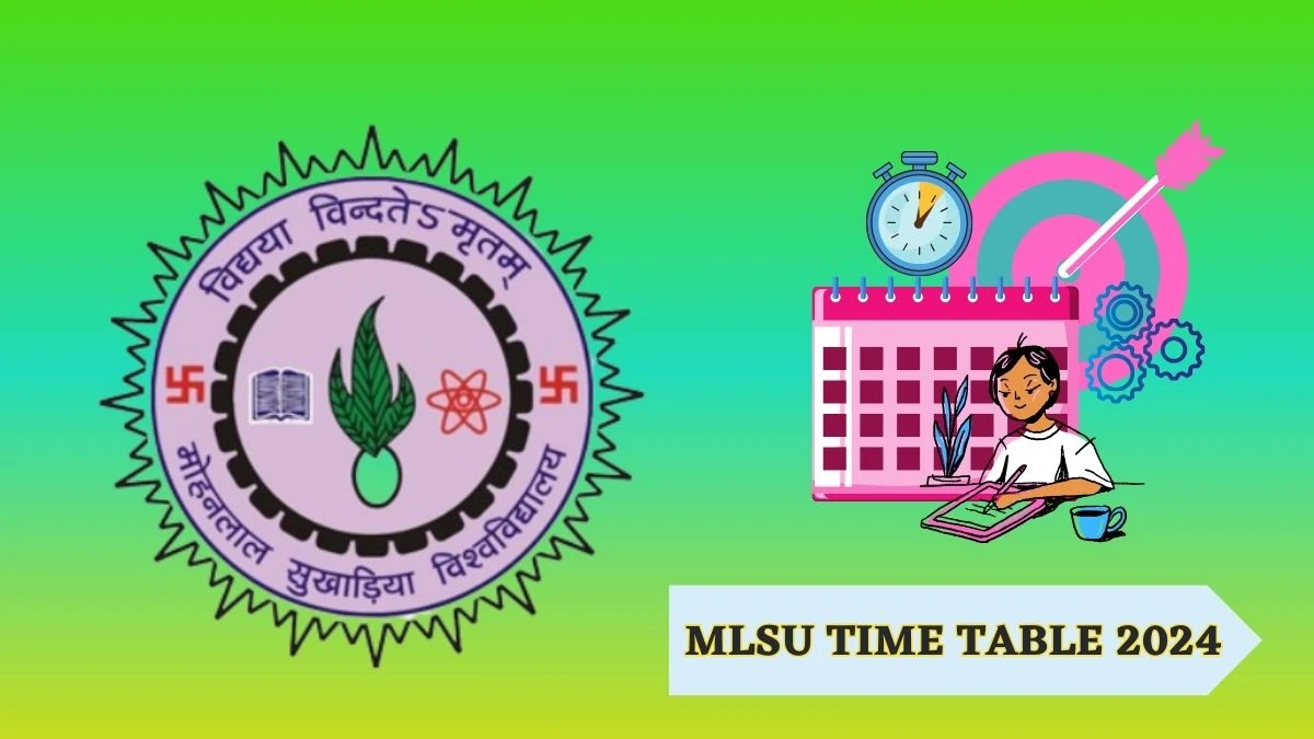 MLSU Time Table 2024 (Pdf Out) at mlsu.ac.in