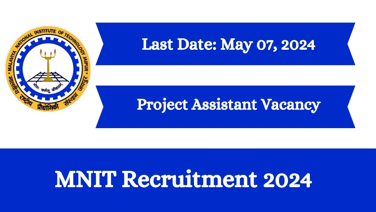 MNIT Recruitment 2024 Check Post, Essential Qualification, Age Limit, Salary, And Other Vital Details