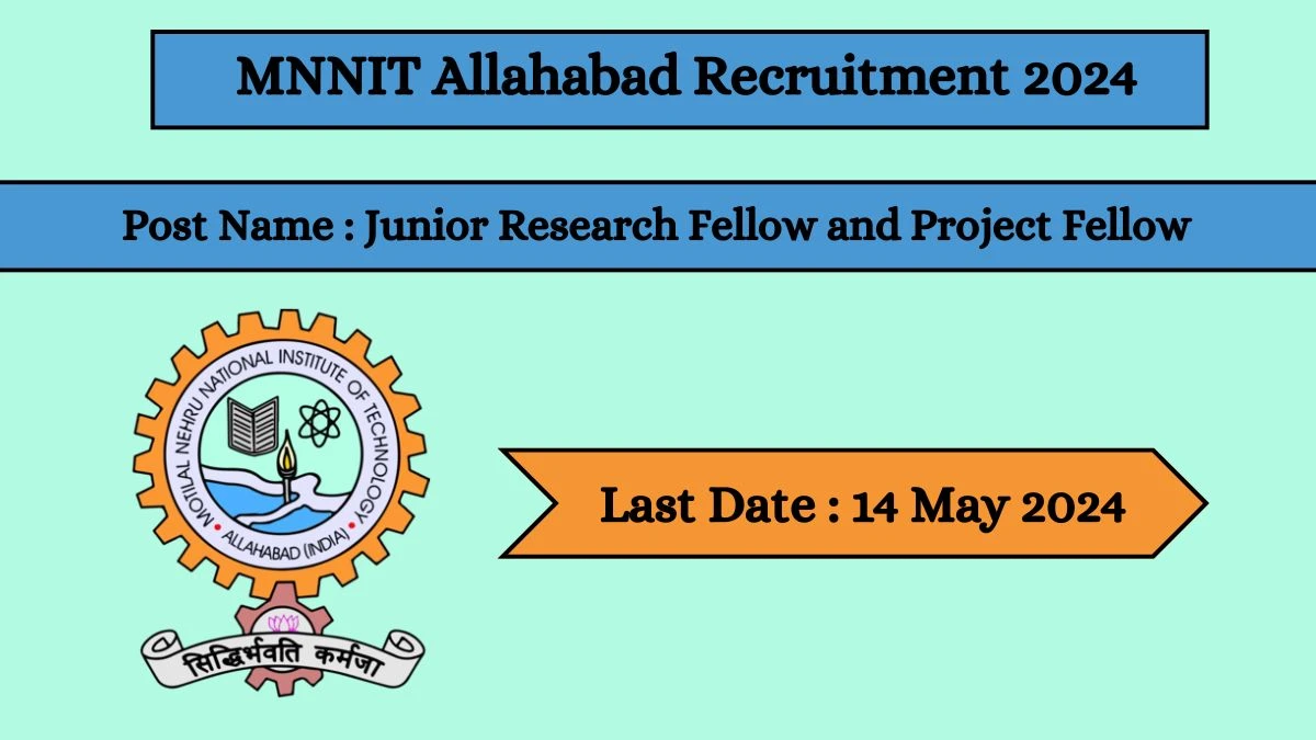 MNNIT Allahabad Recruitment 2024 Check Post, Vacancies, Salary And How To Apply